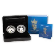2012 Australia HM Queen Elizabeth Diamond Jubilee 1oz Silver 2 Coin Set