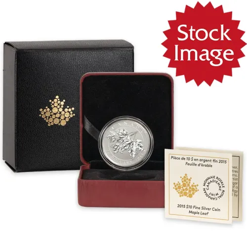 2015 Canada $10 1/2oz Silver - Maple Leaf