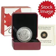 2013 O Canada $10 Proof 1/2oz Silver Canadian Holiday Season