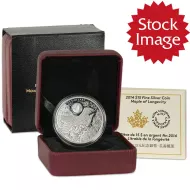 2014 Canada $15 1oz Silver Maple of Longevity