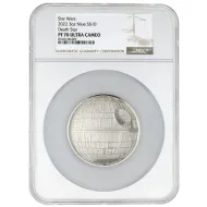 2022 Niue $10 3oz Silver Star Wars Death Star - NGC PF70UC