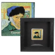 2023 Niue 1oz Silver Bar - Vincent van Gogh Self Protrait