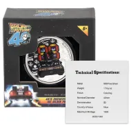 2025 Niue $2 1oz Silver Proof Coin - 40th Anniversary Back To The Future