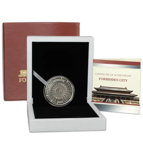 2020 Solomon Island $10 Forbidden City 100g .999 Silver