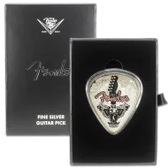 2021 Solomon Islands 1oz Silver $2 Coin - Fender 75th Anniversary Guitar Pick