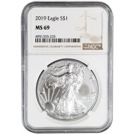 2019 American Silver Eagle - NGC MS 69