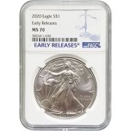 2020 American Silver Eagle - NGC MS 70 Early Release