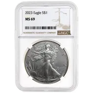 2023 American Silver Eagle - NGC MS 69