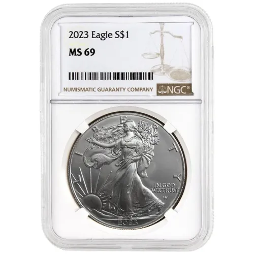 2023 American Silver Eagle - NGC MS 69