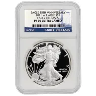 2011 American Silver Eagle - NGC PF 70 Early Release