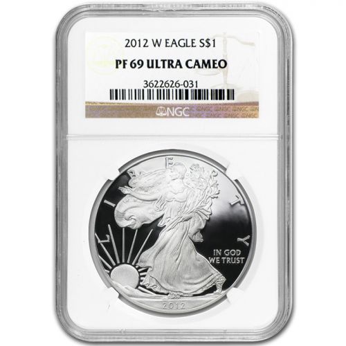 2012 American Silver Eagle - NGC PF 69