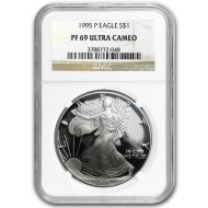 1995 American Silver Eagle - NGC PF 69