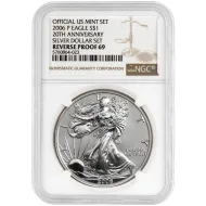 2006 American Silver Eagle Reverse Proof - NGC RP 69