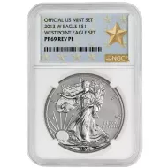 2013 American Silver Eagle Reverse Proof - NGC PF 69 RP