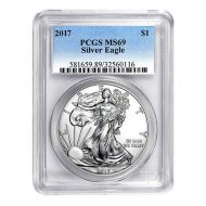 2017 American Silver Eagle - PCGS MS 69
