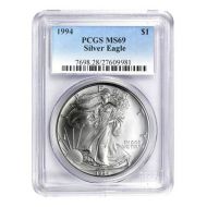 1994 American Silver Eagle - PCGS MS 69