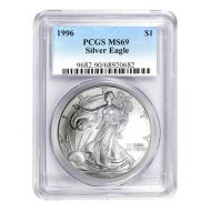 1996 American Silver Eagle - PCGS MS 69