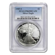 1989 American Silver Eagle - PCGS PF 69