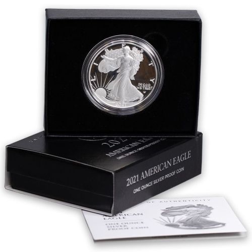 2021 American Silver Eagle (W) - Proof  Type 2