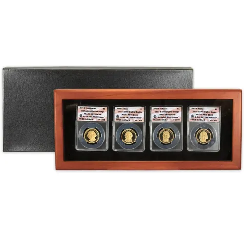 2007 Presidential Dollar Proof Set - ANACS PR70