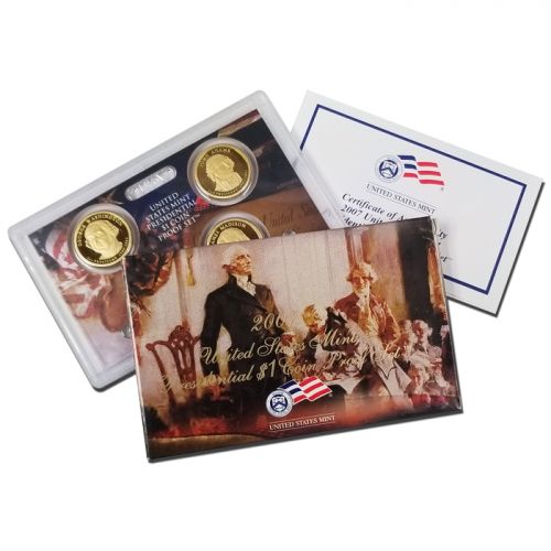 2007 Presidential Dollar Proof Set