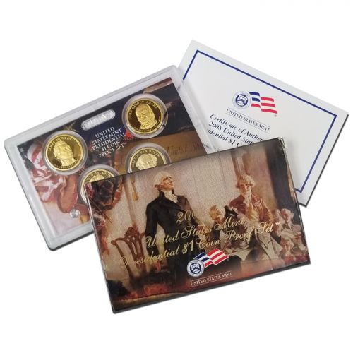 2008 Presidential Dollar Proof Set