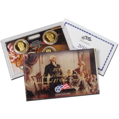 2010 Presidential Dollar Proof Set