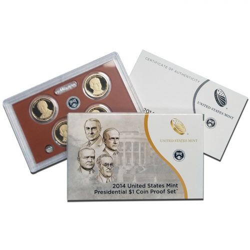 2014 Presidential Dollar Proof Set