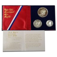 1976 United States 3pc Silver Proof Set