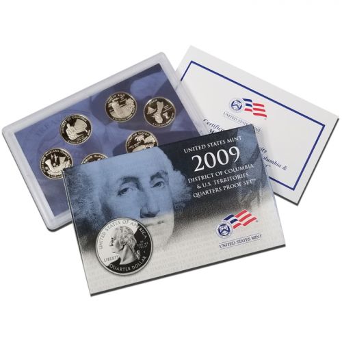 2009 United States Territory Quarter Proof Set