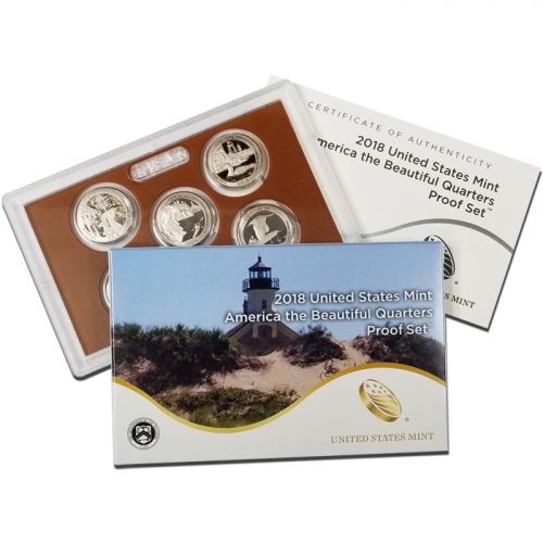 2018 America the Beautiful Quarter Proof Set