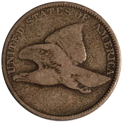 1857 Flying Eagle Penny - G (Good)