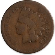 1864 Indian Head Penny No L - AG (About Good)