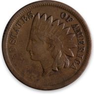1864 Indian Head Penny No L - XF (Extra Fine)