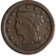 1848 Large Cent - Very Good (VG)