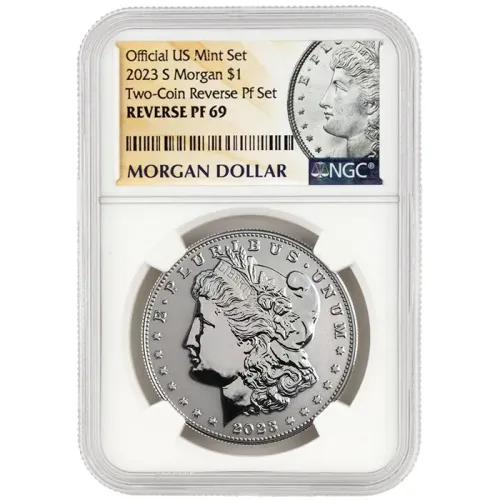 2023 Morgan Silver Dollar Reverse Proof - NGC PF69