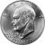 1976 S Eisenhower Dollar - Brilliant Uncirculated - 40% Silver