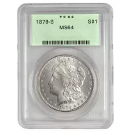 1879 S Morgan Dollar - PCGS MS64