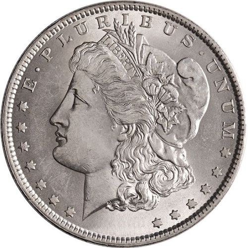 1890 Morgan Dollar -  AU (Almost Uncirculated)