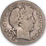 1898 O Barber Half Dollar - G (Good)