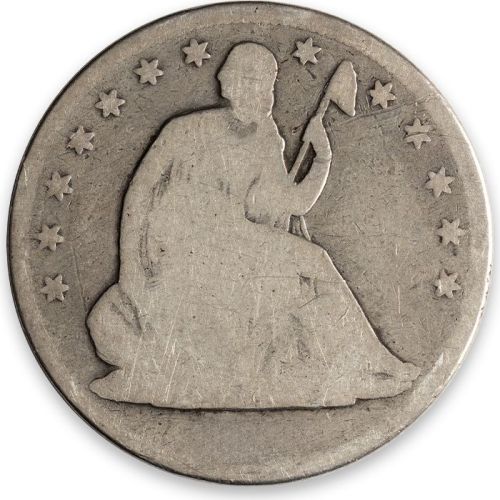 1875 Seated Half Dollar - Good (G)