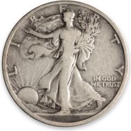 1917 S Walking Liberty Half Dollar Obverse - VG (Very Good)