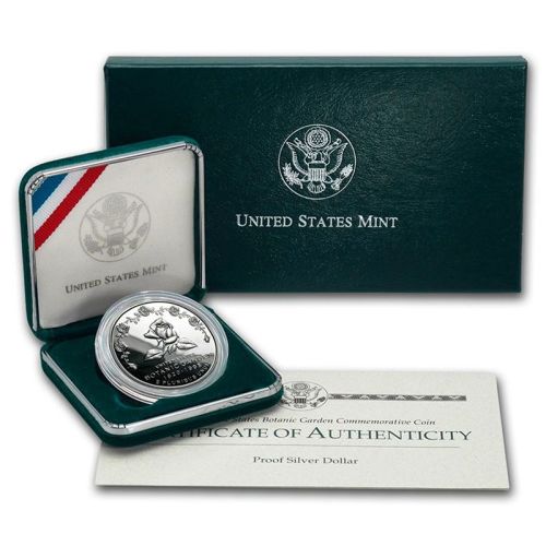 1997 Botanic Garden Silver Proof Dollar