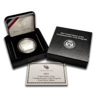 2011 U.S. Army Proof Silver Dollar