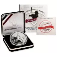 2022 Negro Leagues Baseball Proof Silver Dollar w/ Privy Mark