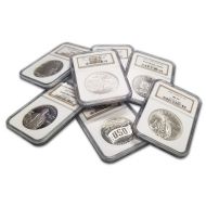 Certified Modern Commemorative Silver Dollar - Mixed Dates