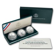1994 US Veterans Uncirculated Dollar 3pc Set