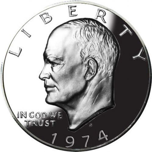 1974 Proof Eisenhower Dollar - Silver