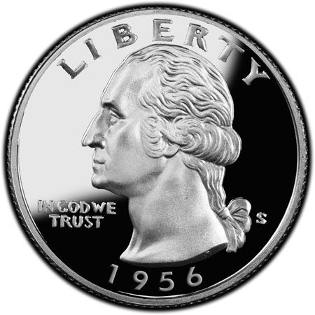 1956 Proof Washington Quarter