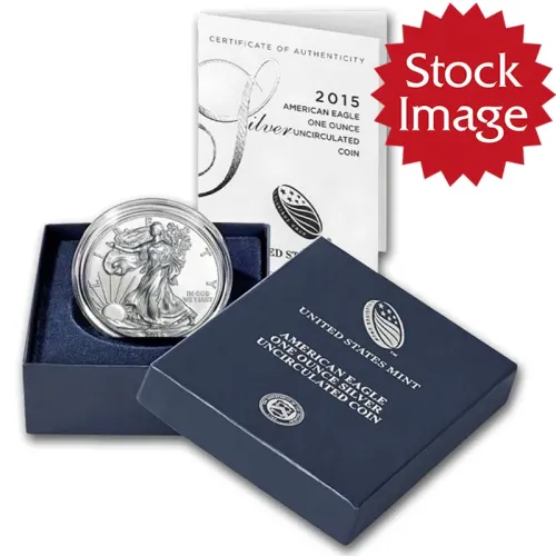 2015 W Burnished American Silver Eagle